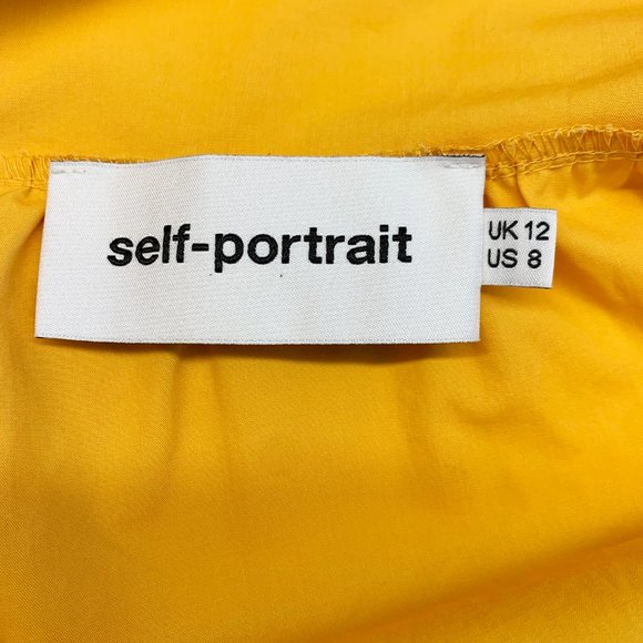 Self Portrait Cut-Out Flared Dress - Picture 7 of 7